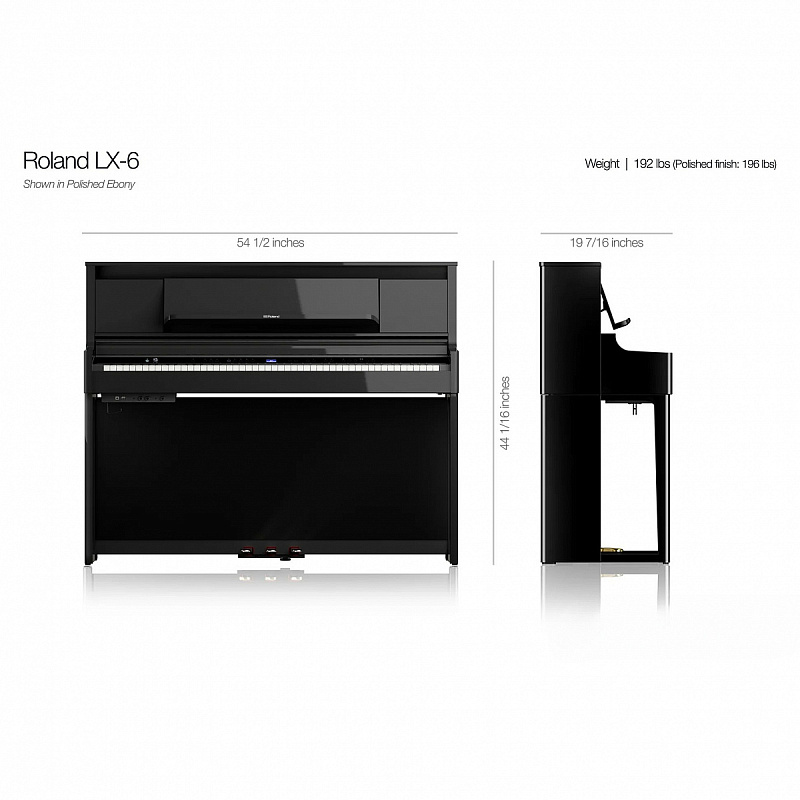 Фото Цифровое пианино Roland LX-9-PE KSL-9-PE