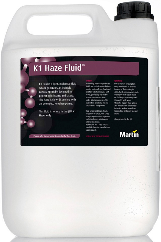 Фото JEM K1 Haze Fluid 9.5 ltr Жидкость для генератора тумана