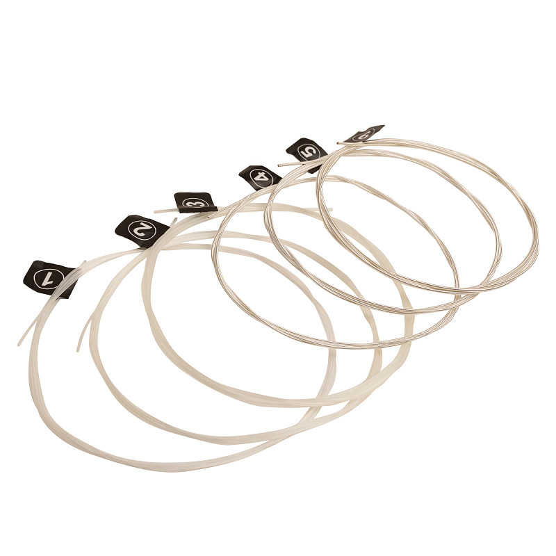 Фото Струны ROCKDALE PRO 28-45 Silver Nylon Hard