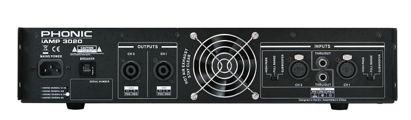 Фото PHONIC IAMP 3020