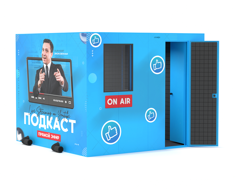 Фото Акустическая кабина IzoBox Pro