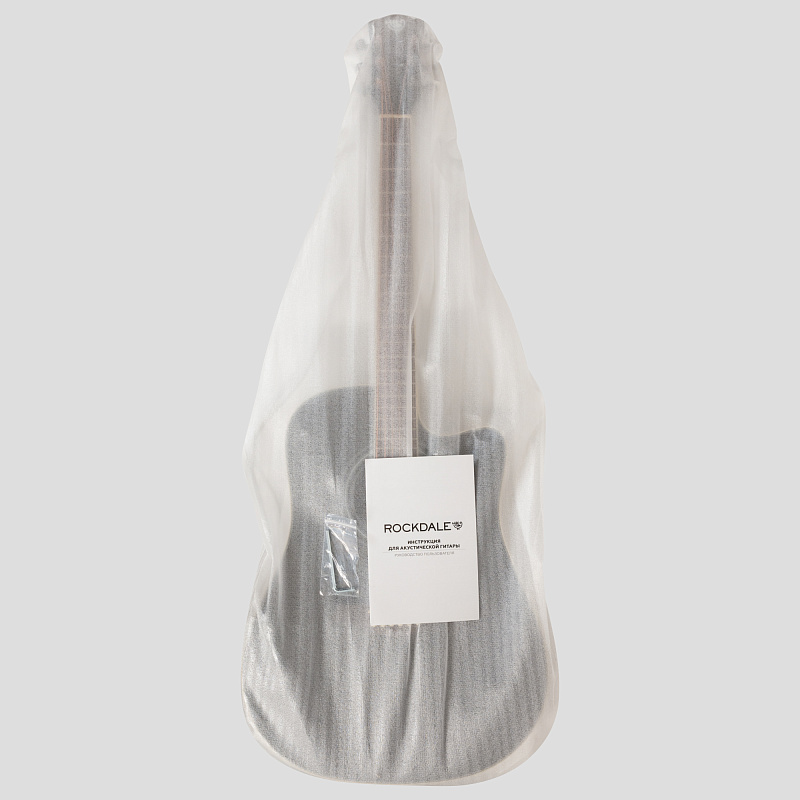 Фото Акустическая гитара ROCKDALE Aurora D6 Gloss C BK