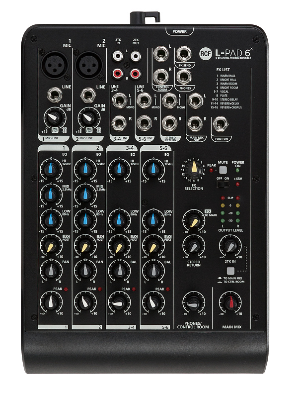 Фото Аналоговый микшерный пульт RCF L-PAD 6X