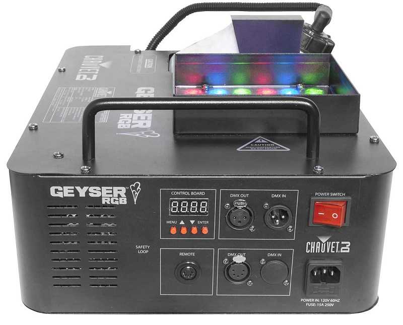 Фото CHAUVET Geyser RGB Генератор вертикального/горизонтального дыма
