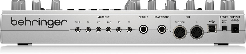 Фото Аналоговая драм-машина BEHRINGER RD-6-SR