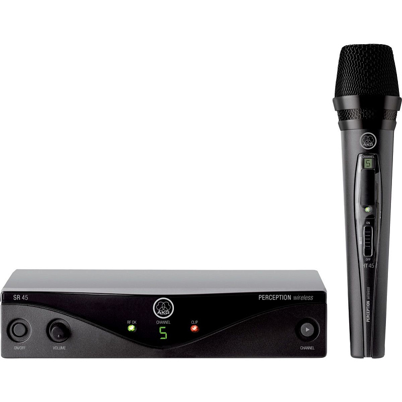 Фото AKG Perception Wireless 45 Vocal Set BD U2 (614.1-629.3МГц)