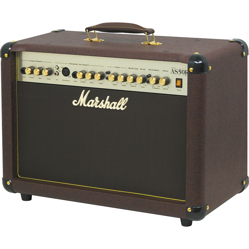 Фото Комбо-усилитель MARSHALL AS50D-E 50W 2X8`` ACOUSTIC SOLOIST COMBO
