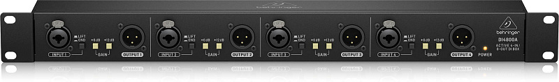 Фото Активный, четырехканальный директ-бокс BEHRINGER DI4800A