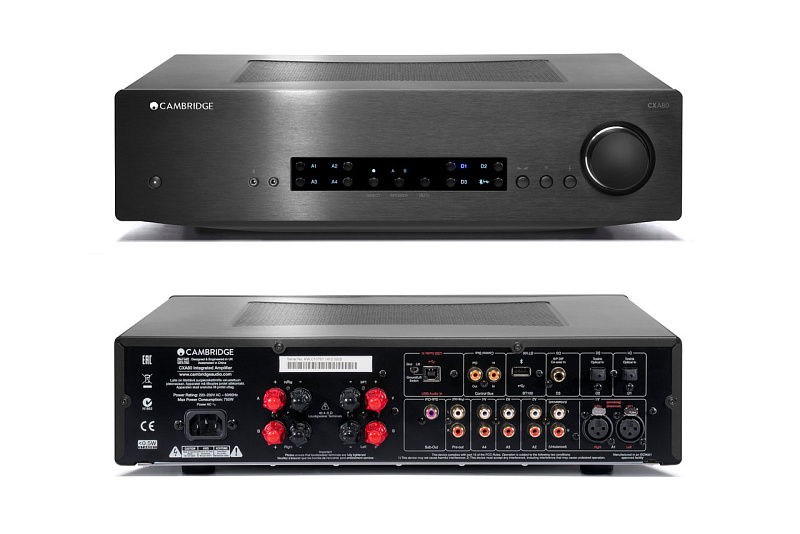 Фото Интегральный усилитель Cambridge CXA 80 Black