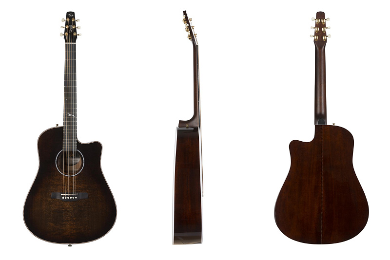 Фото Seagull 047178 Artist Peppino Signature CW Bourbon Burst