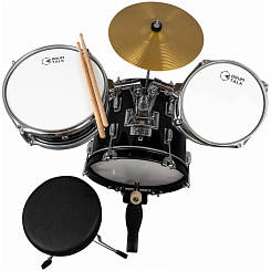 Ударная установка акустическая уменьшенная DRUM TALK DSJ3-36 BK
