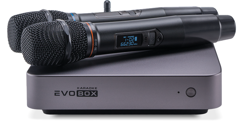 Фото Караоке система Evolution EVOBOX Plus Graphite