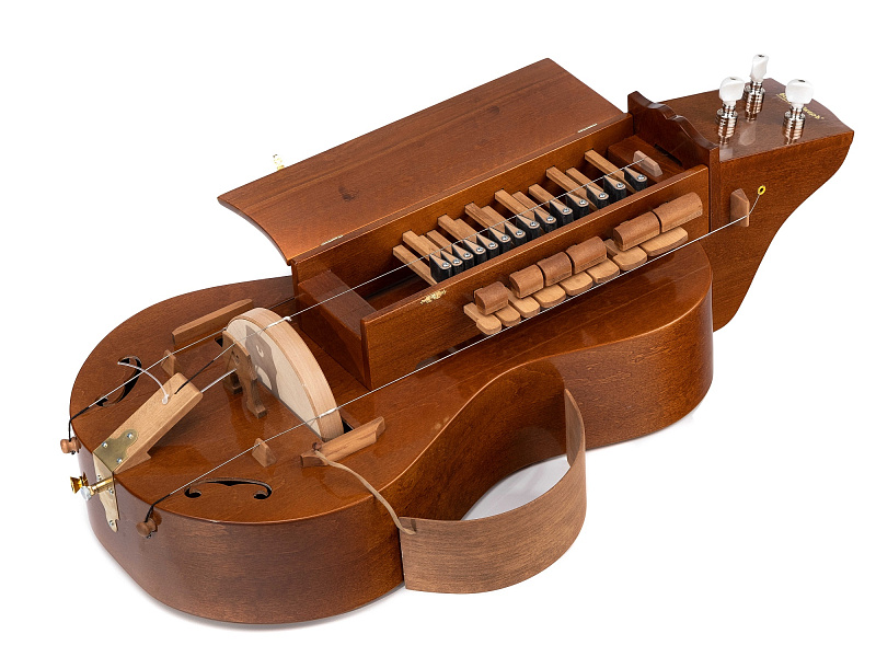 Фото HGE-XT Пилигрим-XT Колёсная лира хроматическая, цвет светло-коричневый, БалалайкерЪ