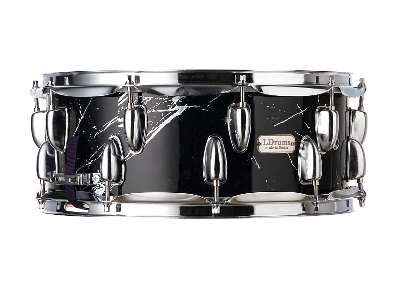 Фото LD5404SN Малый барабан, черный мрамор,14"*5,5" LDrums