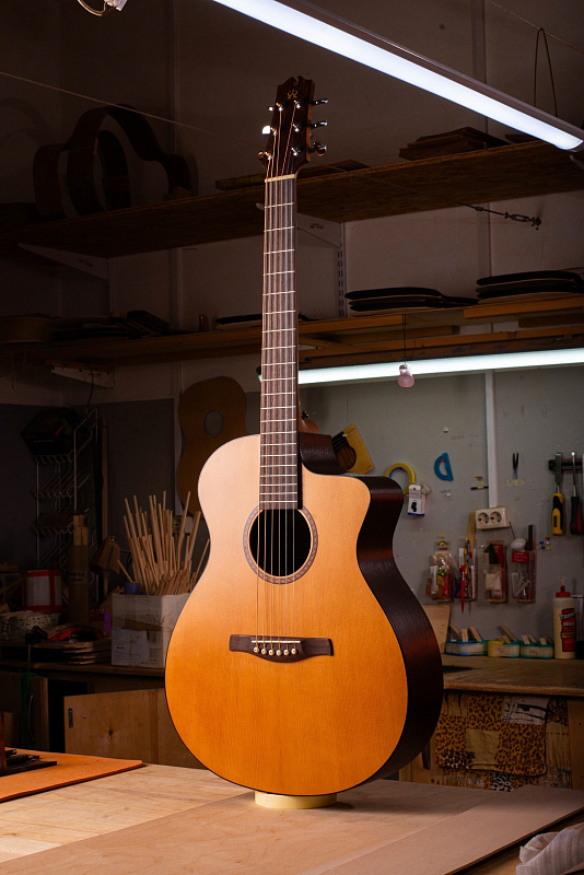 Фото Акустическая гитара Newtone Black Mallow GA S C N