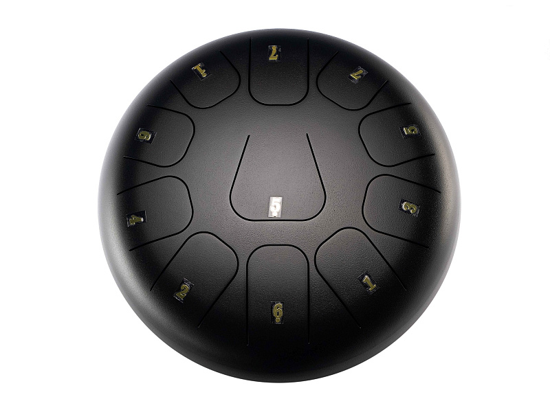 Фото FTD-1211C-BK Глюкофон, 30см, До мажор, черный, Foix