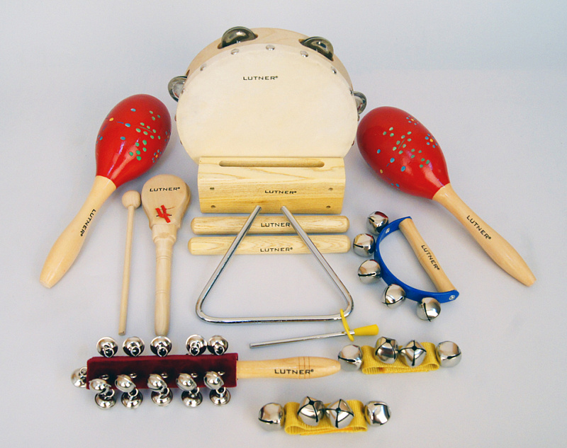 Фото Набор перкуссии 9 предметов в чехле Lutner FLT-LT9