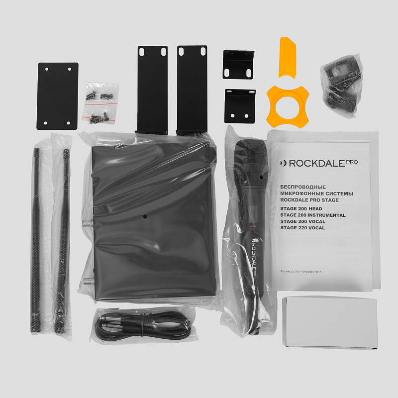 Фото Радиосистема ROCKDALE PRO Stage 200 BK Vocal