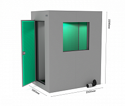 Акустическая вокальная кабина IzoCab Extra Custom