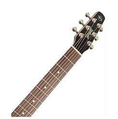 Электроакустическая гитара Seagull S6 Original Burnt Umber Presys II Dreadnought, цвет санбёрс