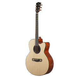 Гитара акустическая Meridaextrema Deep Throat JC с чехлом