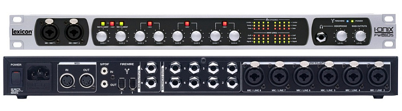 Фото Звуковая карта LEXICON I-O FW810S FireWire