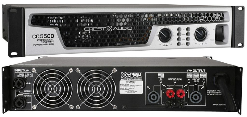 Фото Усилитель мощности Crest Audio СС5500