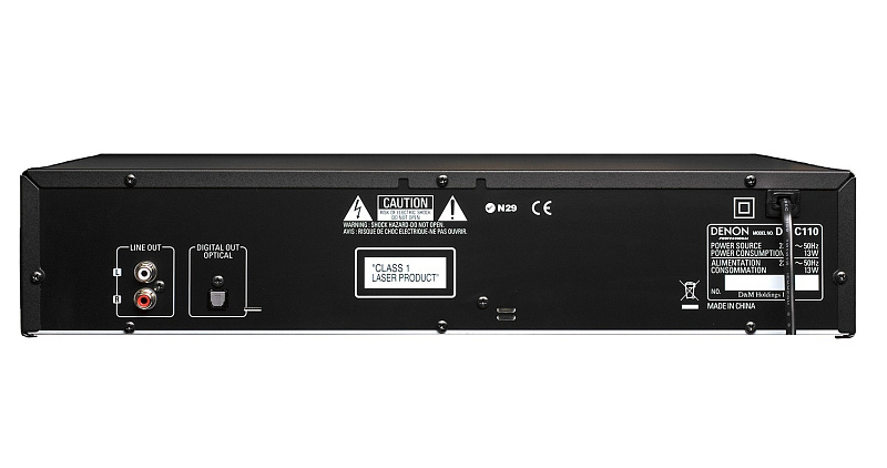 Фото DENON DN-C110PE2 / CD проигрыватель