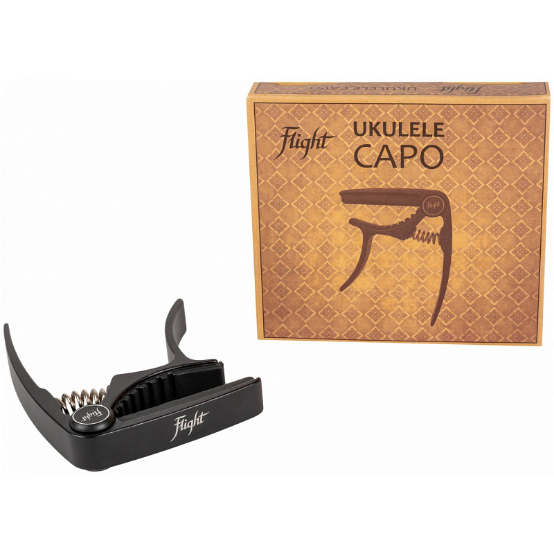 Фото Каподастр для укулеле FLIGHT FC BK