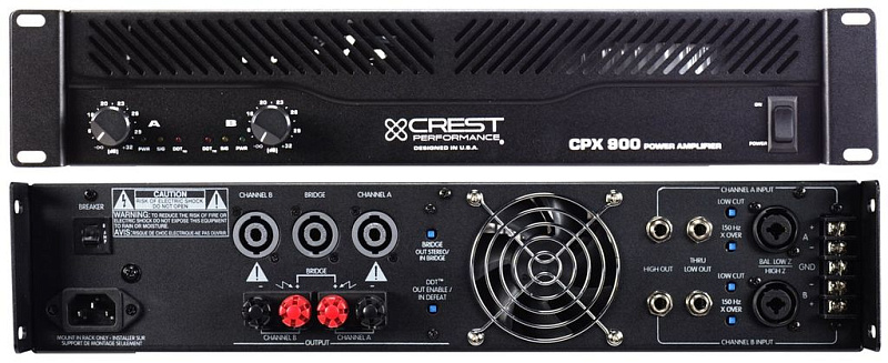 Фото Усилитель мощности Crest Audio CPX 900