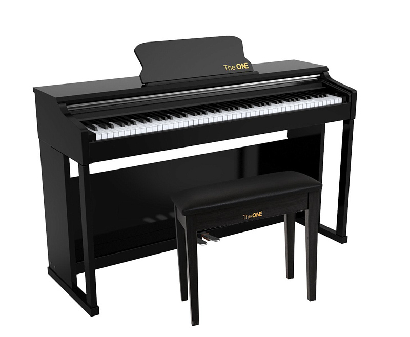 Фото The ONE piano bench black