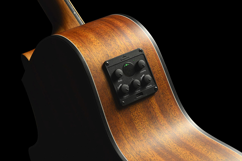 Фото Трансакустическая гитара KEPMA F0E-GA Top Gloss Natural