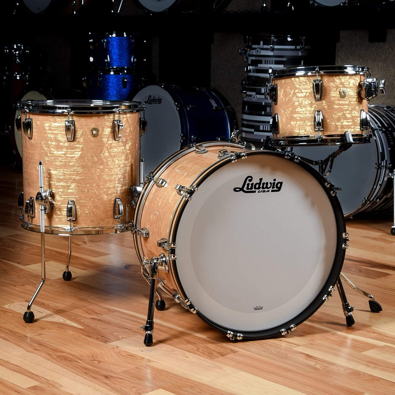 Фото Комплект барабанов Ludwig LLC54023LXAO Legacy Mahogany Downbeat 