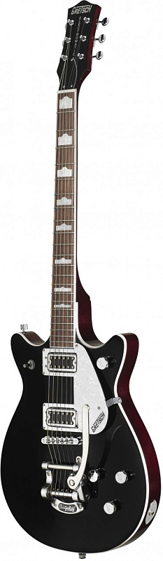 Фото Gretsch G5445T Double Jet™ with Bigsby®, Rosewood Fingerboard, Black