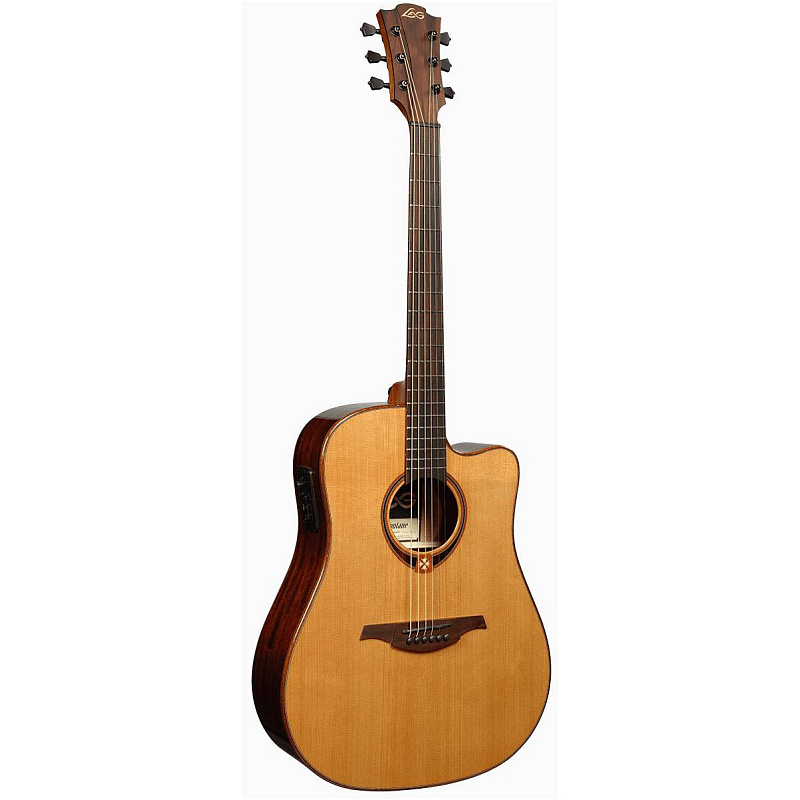 Фото LAG T-118D CE - Гитара электроакустическая шестиструнная Лаг