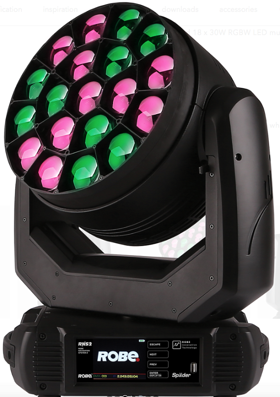 Фото ROBE Robin Spiider QTLC