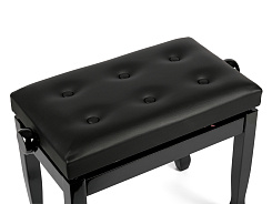 HY-PJ014-GLOSS-BLACK Банкетка, черная, Rin