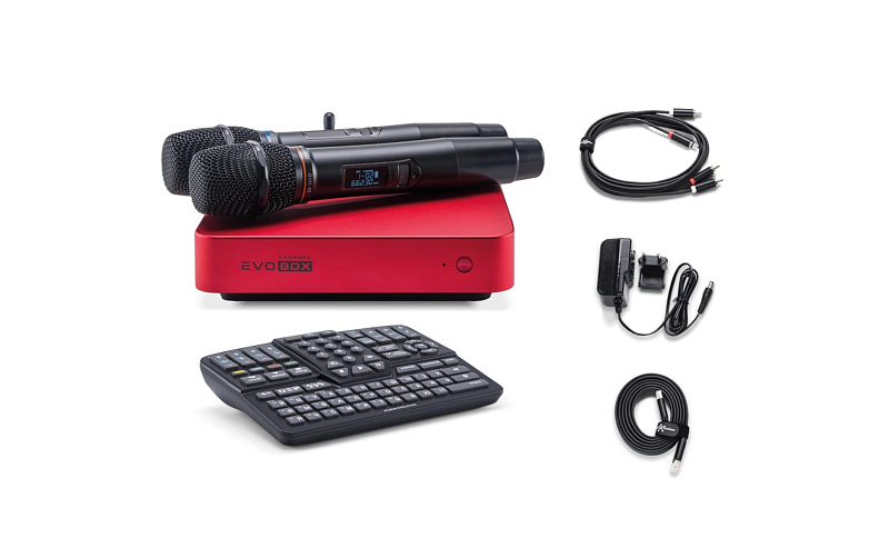 Фото Караоке система EVOLUTION EVOBOX Classic Ruby