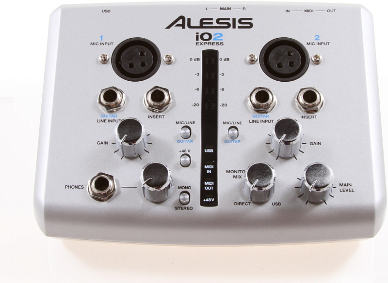 Фото ALESIS IO|2 Express аудио интерфейс