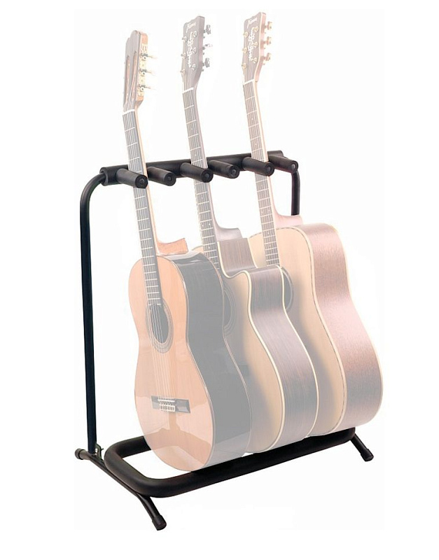 Фото Rockstand RS20870 B/ 2  стойка для 3-ёх акустических гитар с держателем грифа