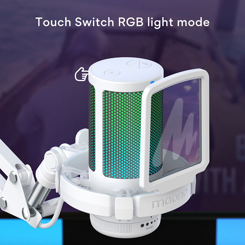 Фото Микрофон Maono DGM20S (white)