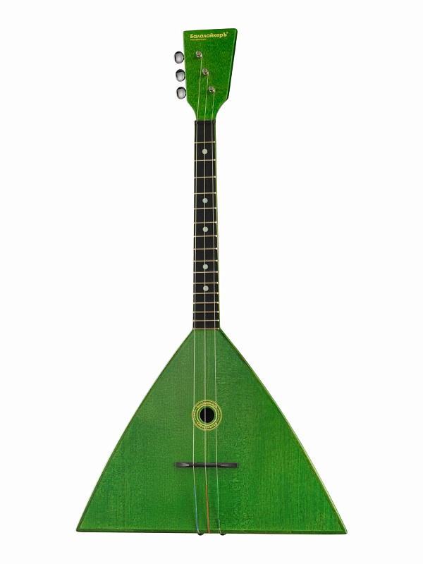 Фото 3S-SP Звонкий папоротник Балалайка компактная трёхструнная, улучшенная отделка, БалалайкерЪ