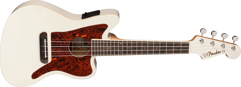 Фото FENDER Fullerton Jazzmaster Uke Olympic White