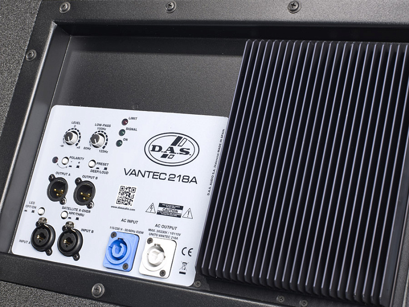 Фото Активный сабвуфер DAS AUDIO VANTEC-218A