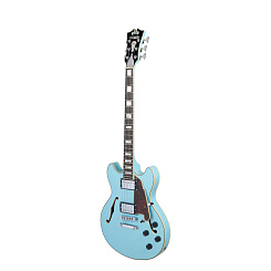 Полуакустическая электрогитара D'Angelico Premier Mini DC SB