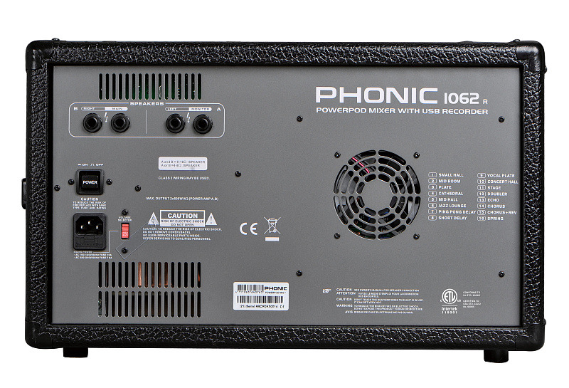 Фото PHONIC POWERPOD 1062R