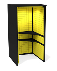 Звукоизоляционная прямоугольная полукабина Sheerma Square