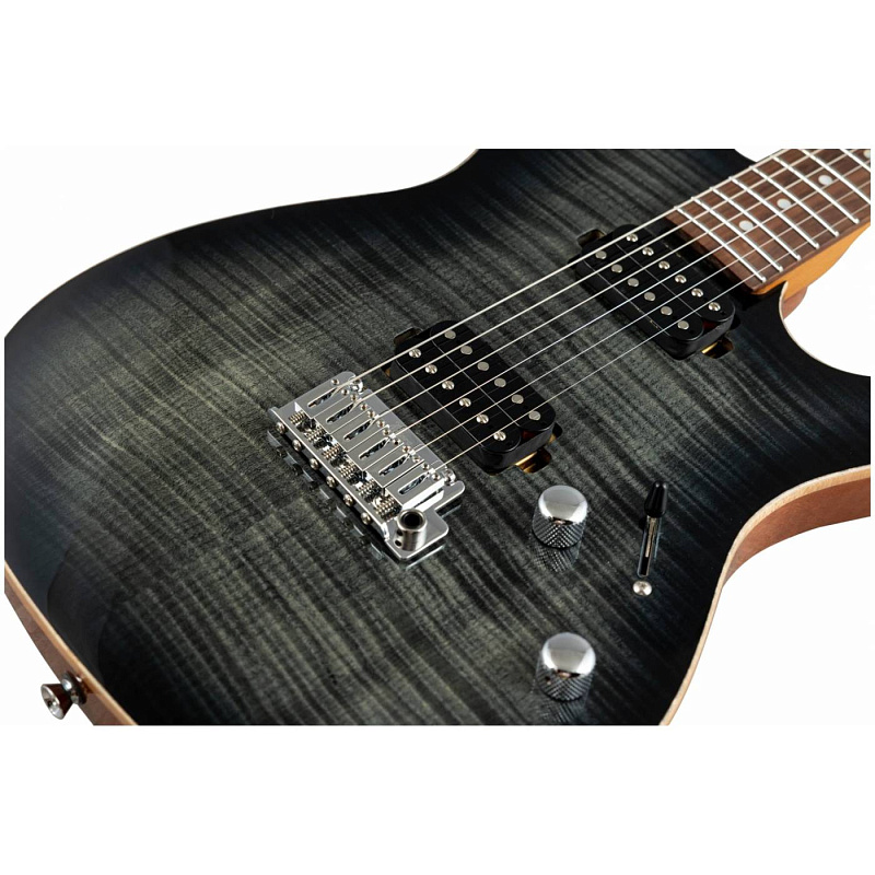 Фото Электрогитара KEIPRO KT-Deluxe-F H.H THBK + bag