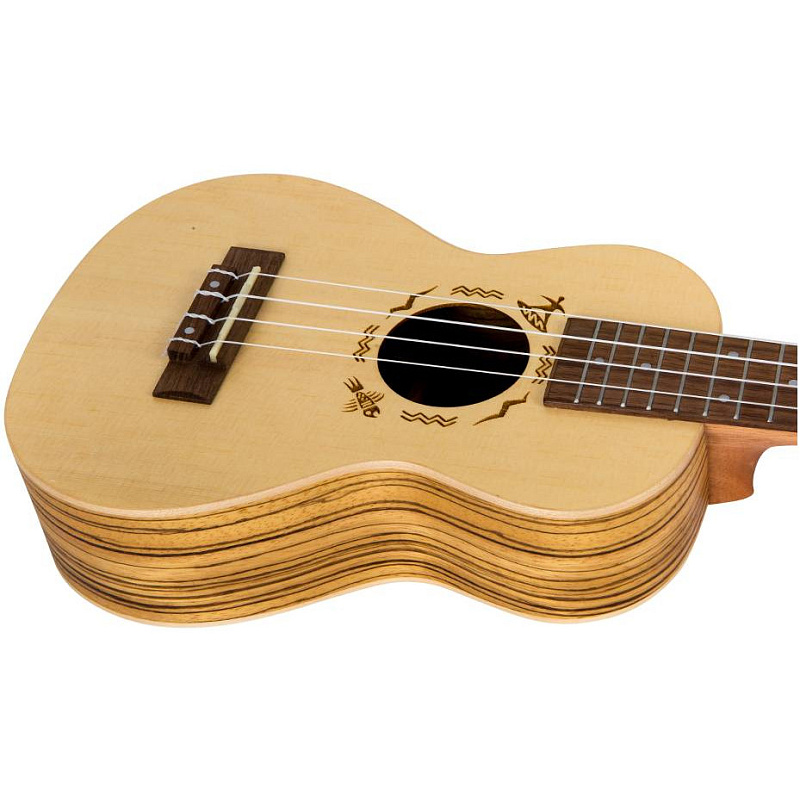 Фото FLIGHT DUC525 SP/ZEB - Укулеле концерт Флайт