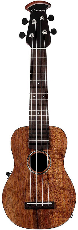 Фото OVATION UCS10P-KOAE Soprano Ukulele Celebrity Standard Plus Natural Koa